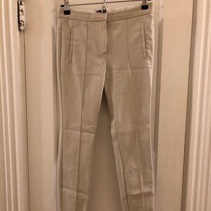 Massimo Dutti cream slacks